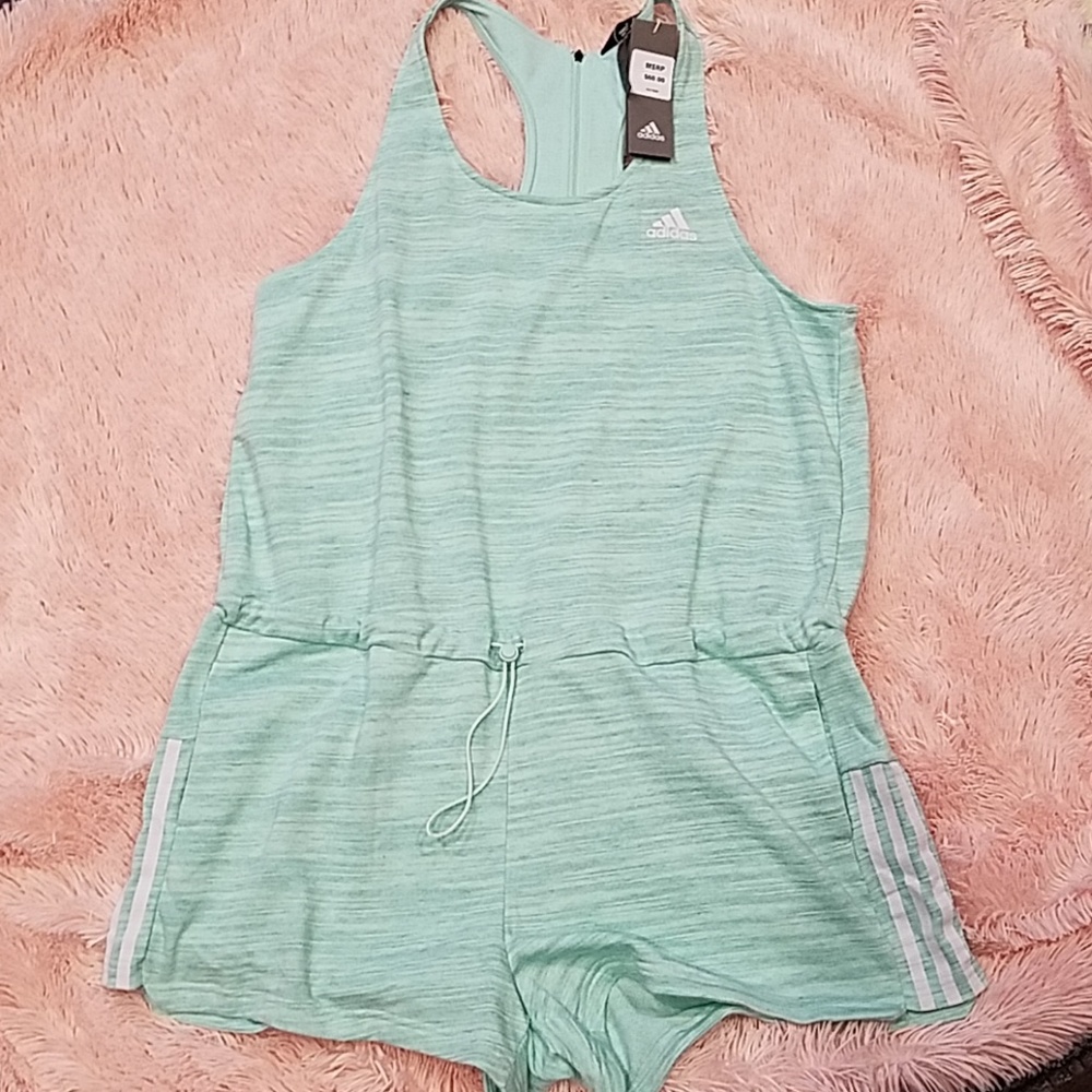 Adidas romper with pockets. - Picture 2 of 8